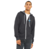 Unisex Full Zip Hoodie - Image 3